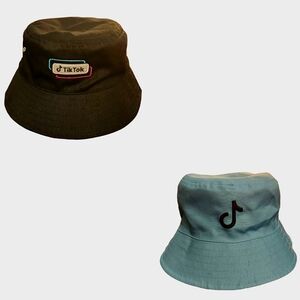 Tik Tok Reversible Bucket Hat. Adult Unisex OS